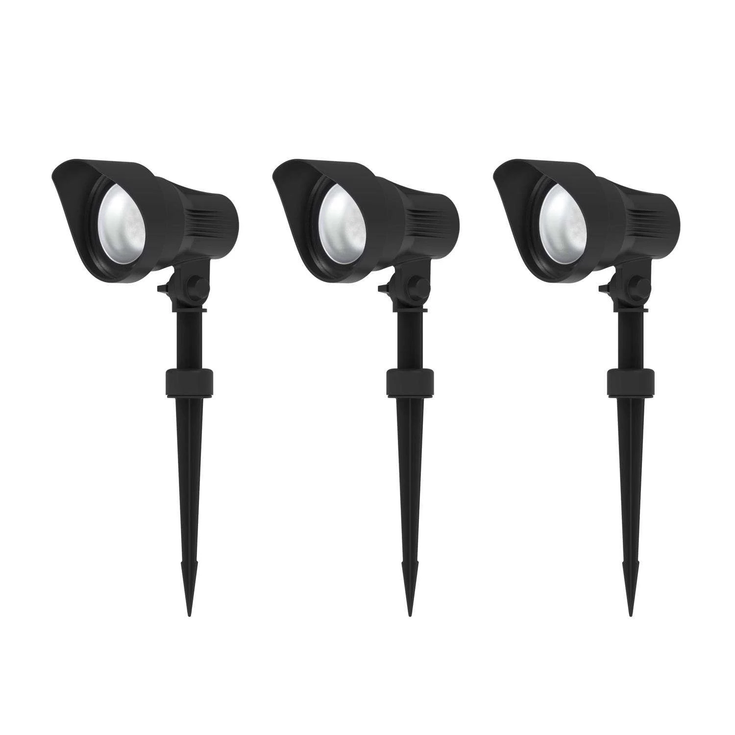 Living Accents Black Low Voltage 12 W LED Pathway Light 3 Pk