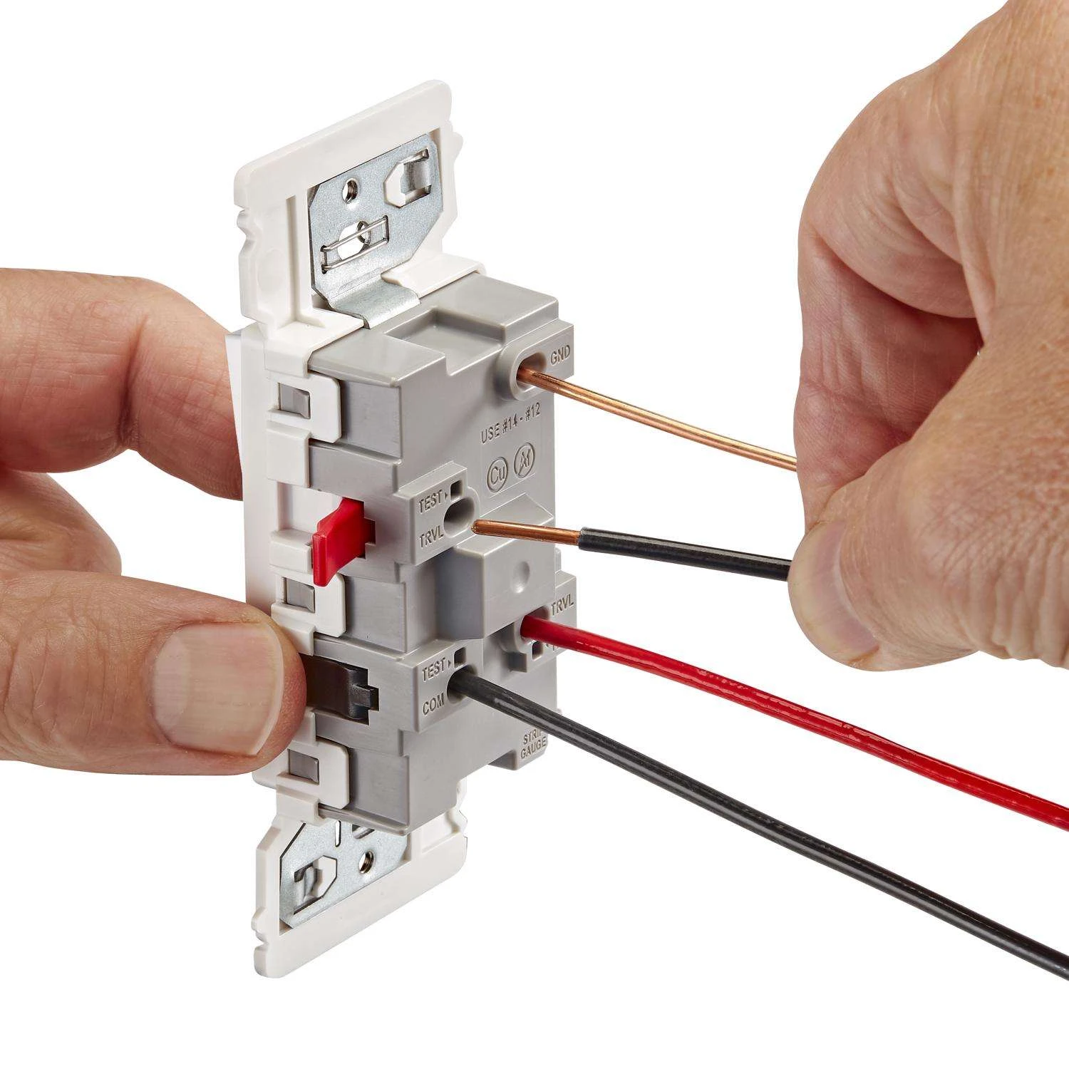 Leviton Decora Edge 15 Amps 3-Way Rocker Switch White 10 Pk - Image 6