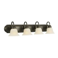 Design House Oil-Rubbed Bronze 4 Lights Vanity Light Surface