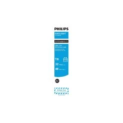 Philips 32 W T8 1 In. D X 48 In. L Fluorescent Tube Light Bulb Daylight Linear 5000 K 30 Pk