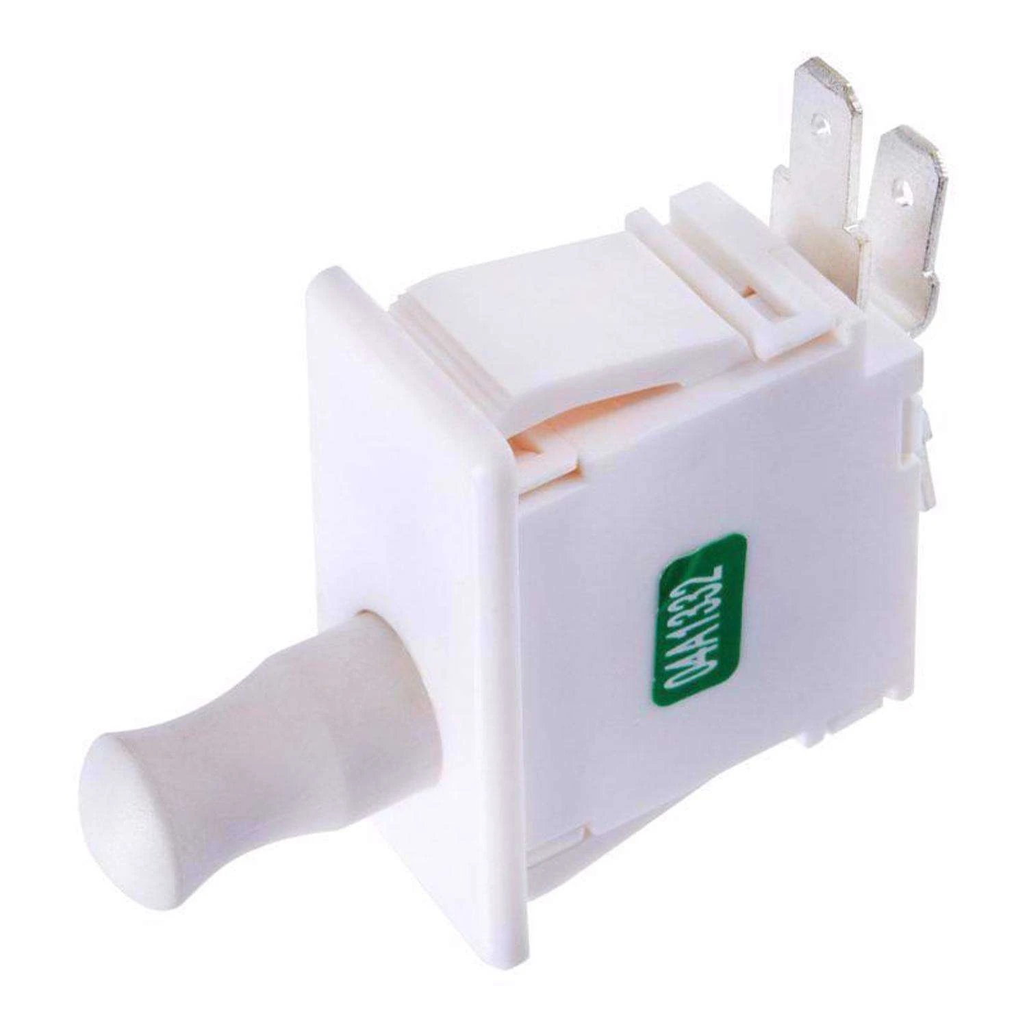 Jandorf 12 Amps Momentary Appliance Switch White 1 Pk