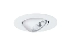 Halo Gloss White 4 In. W Aluminum Eyeball Trim
