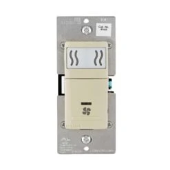 Leviton 3 Amps Single Pole Fan Control Fan Control Switch Ivory 1 Pk