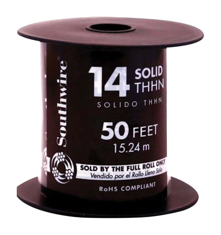 Southwire 50 Ft. 14/1 Solid THHN Building Wire - Image 2