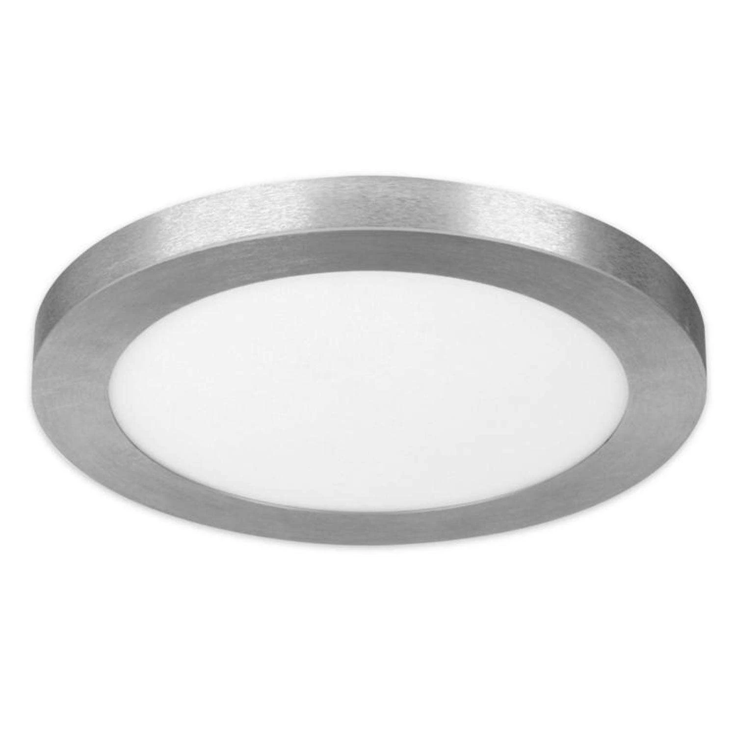 Feit EDGELIT 1.1 In. H X 11.2 In. W X 11.2 In. L Nickel Silver LED Flat Panel Light Fixture - Image 2