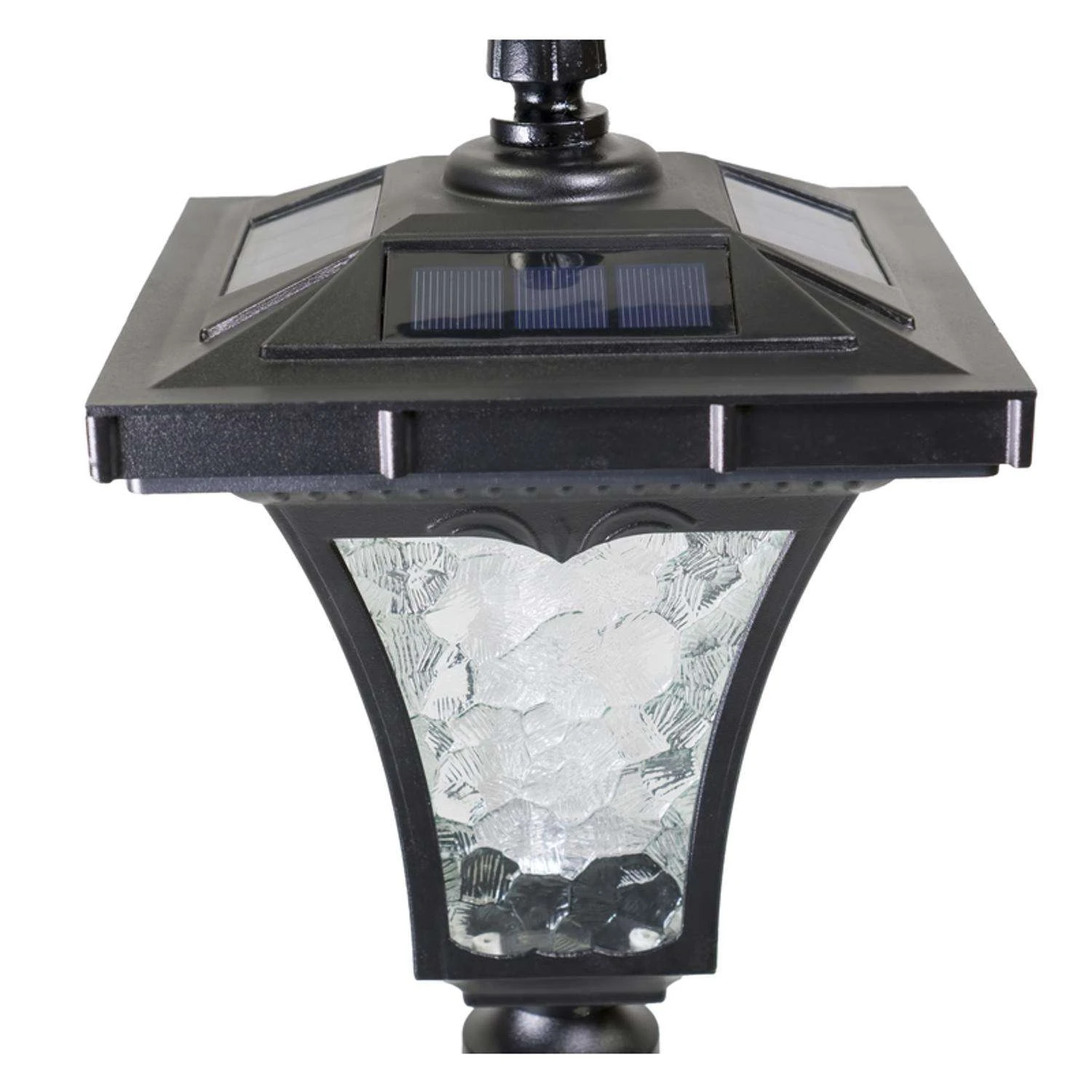 Sun-Ray Gloss Solar Powered 1 W LED Lamp Post 1 Pc - Image 2