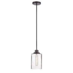 Globe Electric Annecy Dark Bronze 1 Lights Pendant Light