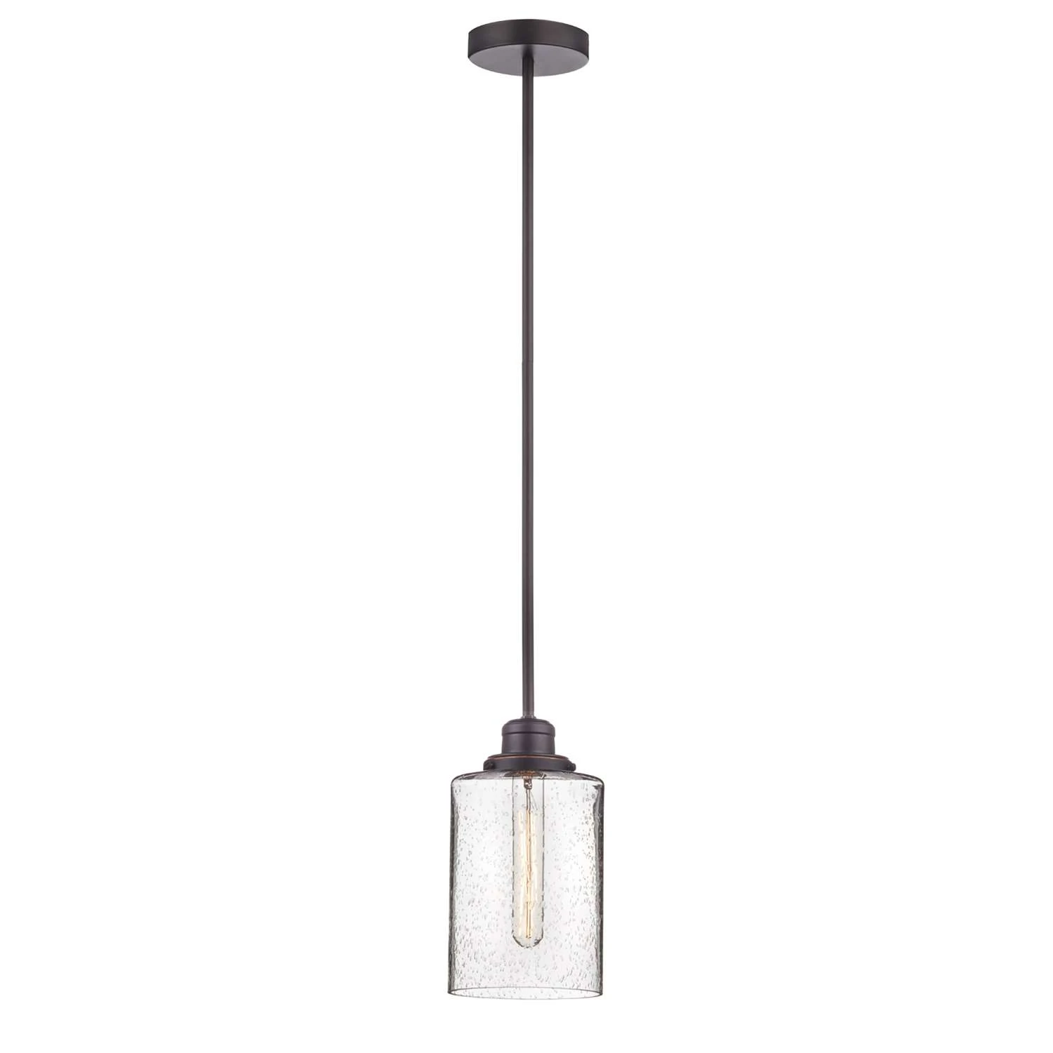 Globe Electric Annecy Dark Bronze 1 Lights Pendant Light