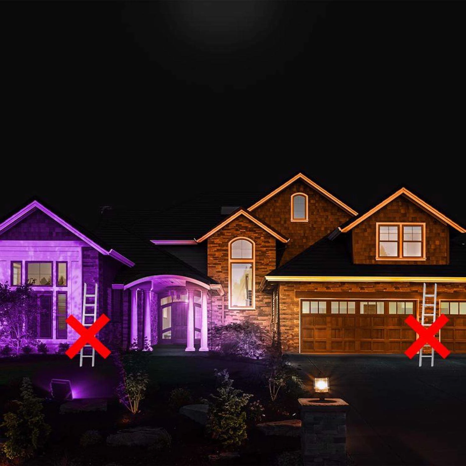 Feit Color Caster Black Plug In/Remote 30 W LED Floodlight 1 Pk - Image 5