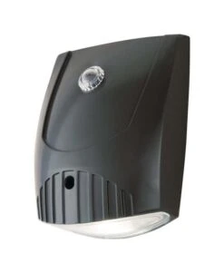 Halo Dusk To Dawn LED Bronze Wall Pack Light Fixture Hardwired