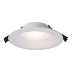Halo RL6 Series Matte White 6 In. W LED Canless Recessed Downlight 9 W