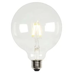 Westinghouse G40 E26 (Medium) LED Light Bulb Soft White 60 Watt Equivalence 1 Pk