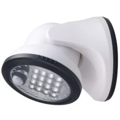 Fulcrum Light It! Motion-Sensing Battery Powered LED White Porch Light