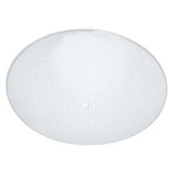Westinghouse Round White Glass Fan/Fixture Shade 1 Pk