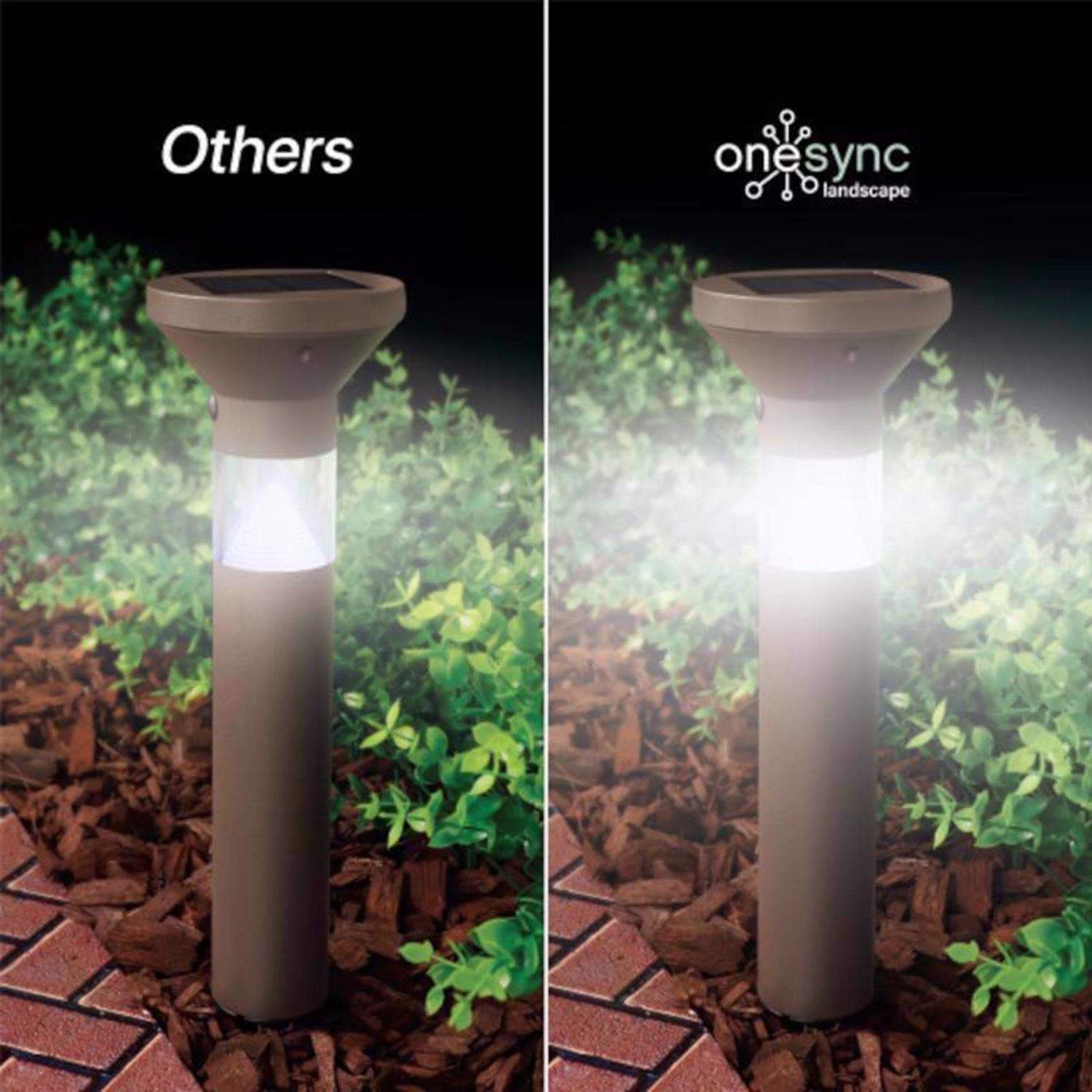 Feit OneSync Oil Rubbed Bronze Bronze Solar Powered 40 W LED Bollard Light 1 Pk - Image 4