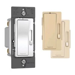 Legrand Radiant Multicolored 300 W Slide Dimmer Switch 1 Pk