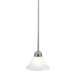 Design House Millbridge Satin Nickel 1 Lights Pendant Light