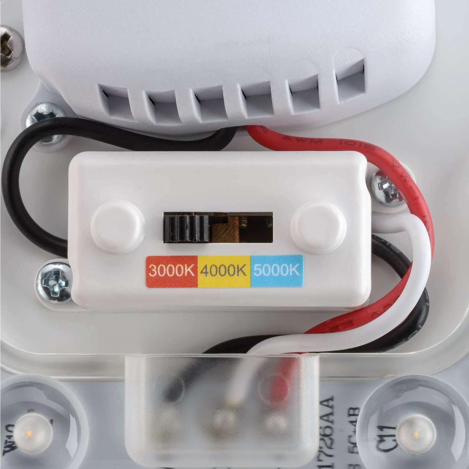 ETI 3.2 In. H X 11 In. W X 11 In. L White LED Ceiling Light Fixture - Image 6