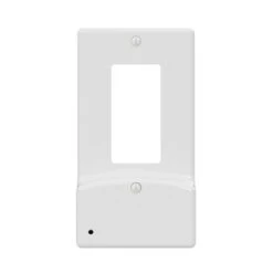 Westek LumiCover White 1 Gang Plastic Decorator USB Nightlight Wall Plate 1 Pk
