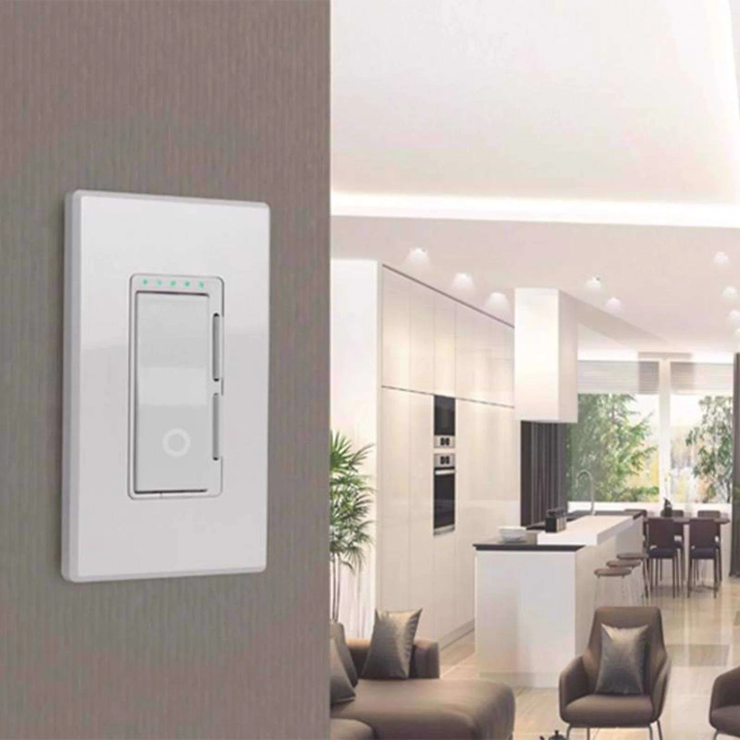 Feit Smart Home White 150 W Toggle Smart-Enabled Dimmer Switch 1 Pk - Image 3