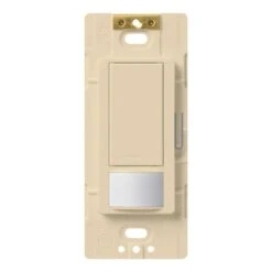 Lutron Maestro Occupancy 5 Amps Single Pole Motion Sensor Triple Combination Switch Ivory 1 Pk