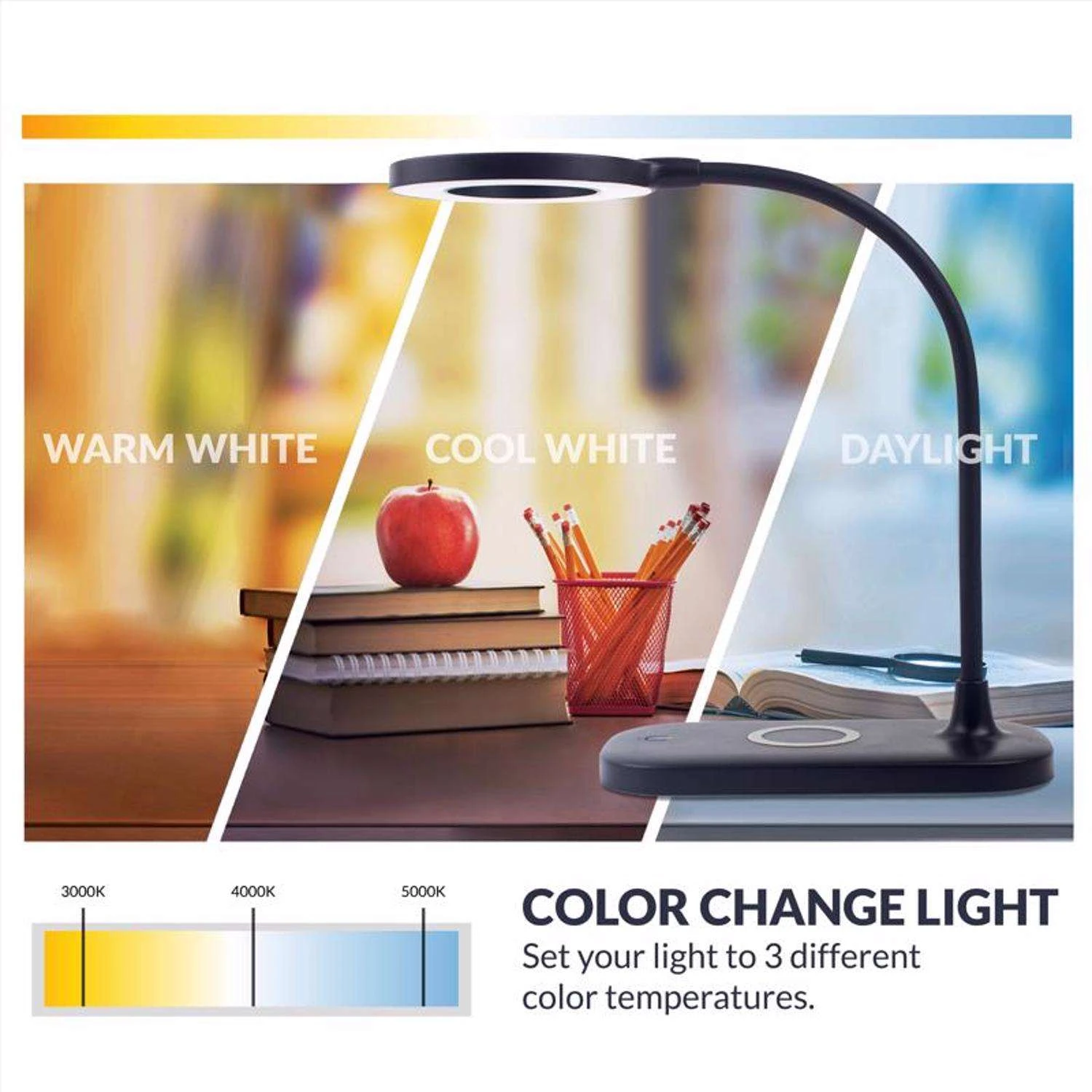 Newhouse Lighting Zlata 12 In. Black Desk Lamp - Image 5