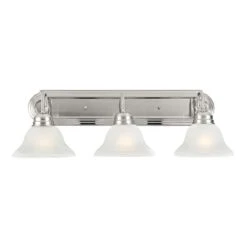 Design House Millbridge Satin Nickel 3 Lights Vanity Light Surface