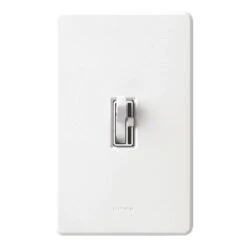 Lutron Toggler White 600 W Toggle Dimmer Switch 1 Pk