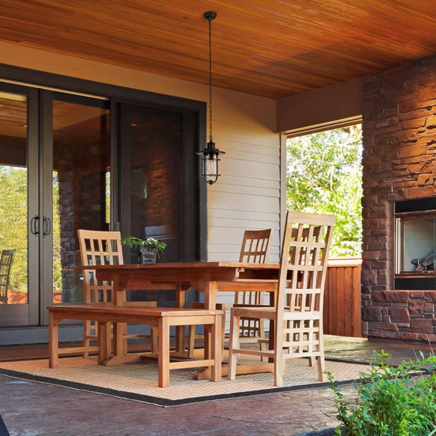 Globe Electric Turner Matte Black 1 Lights Pendant Light - Image 6