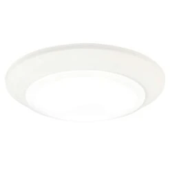 Westinghouse 1.37 In. H X 7.38 In. W X 7.38 In. L White Ceiling Light