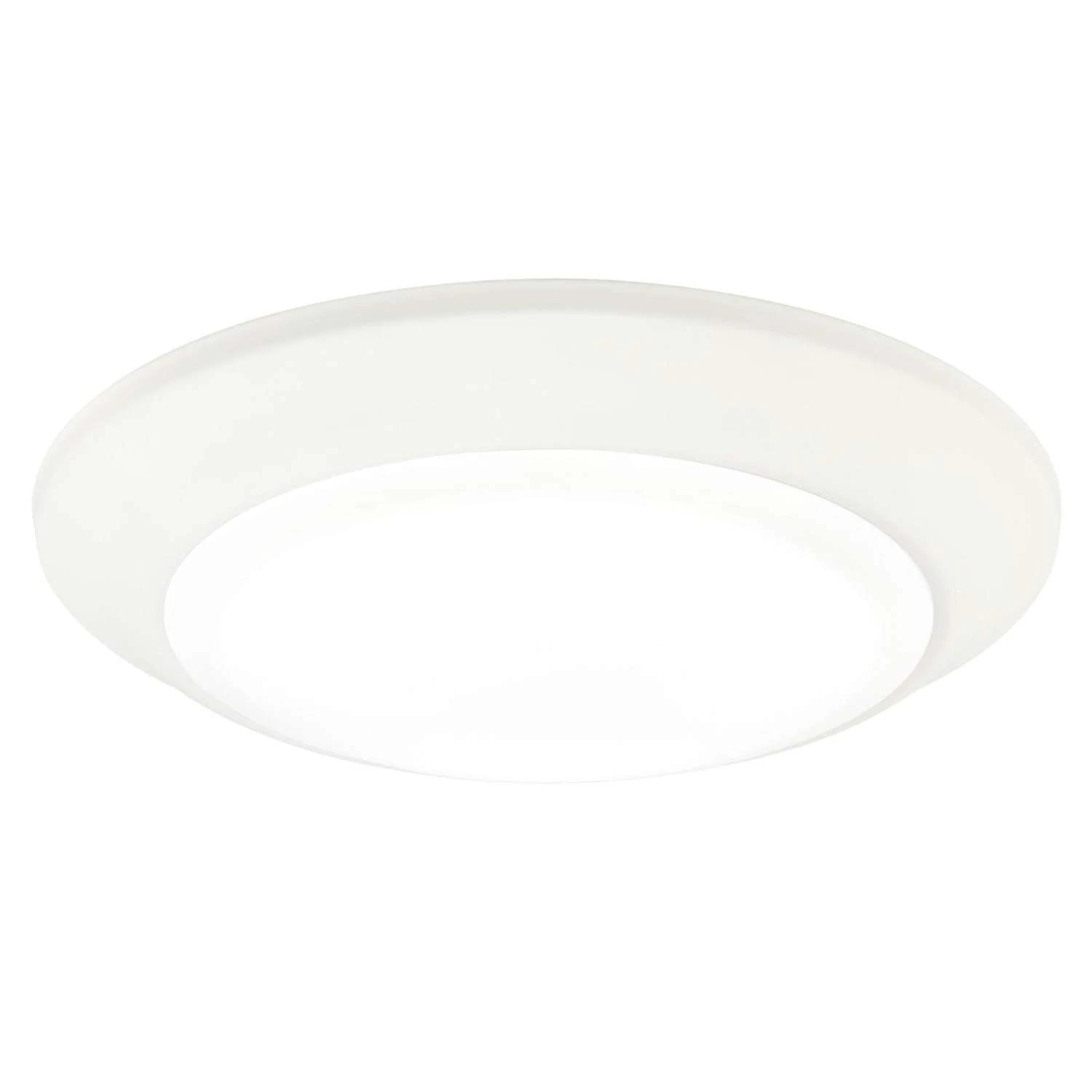 Westinghouse 1.37 In. H X 7.38 In. W X 7.38 In. L White Ceiling Light