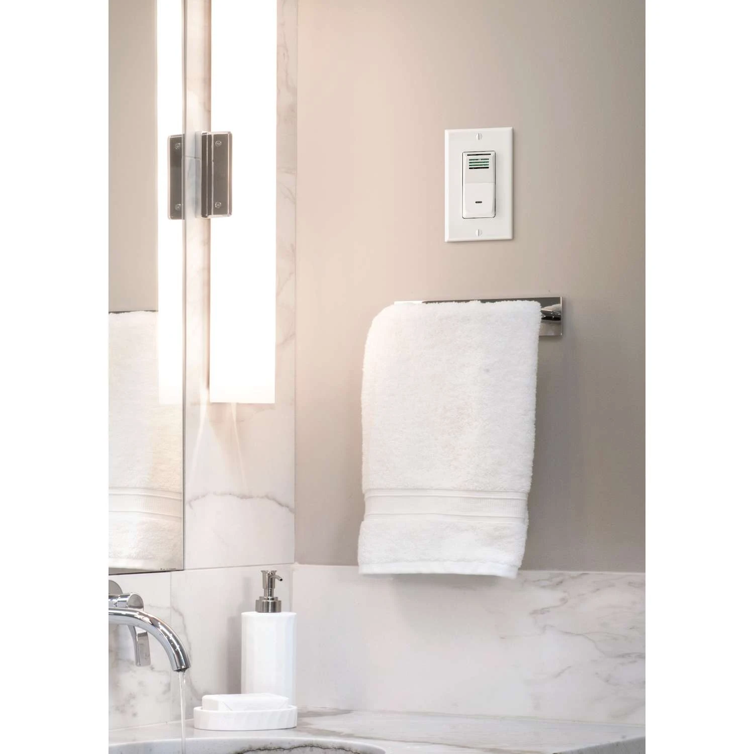 Broan-NuTone Sensaire 0 Amps Fan Control Humidity Sensor/Fan Control White 1 Pk - Image 3