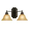 Design House Bristol Oil Rubbed Bronze Bronze Incandescent Outdoor Wall Fixture