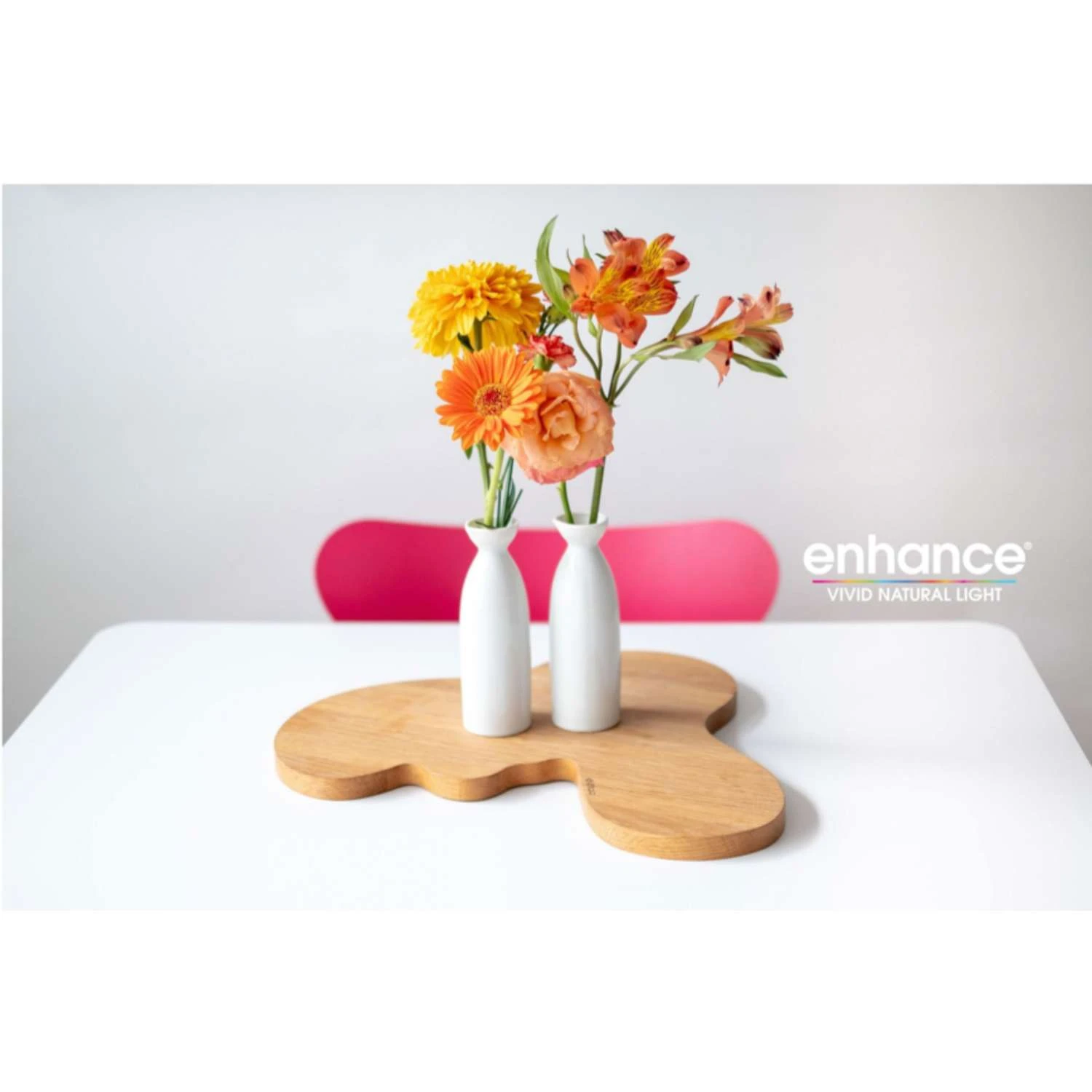 Feit Enhance A15 E12 (Candelabra) LED Bulb Soft White 60 Watt Equivalence 2 Pk - Image 3