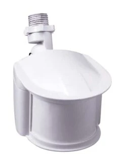 All-Pro Motion-Sensing 180 Deg Fluorescent White Outdoor Floodlight Hardwired