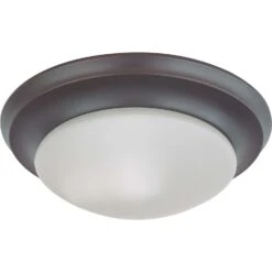 Satco Nuvo 4.5 In. H X 11.5 In. W X 11.5 In. L Ceiling Light