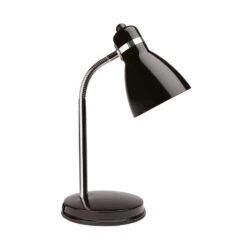 Newhouse Lighting Oxford 13 In. Black Desk Lamp