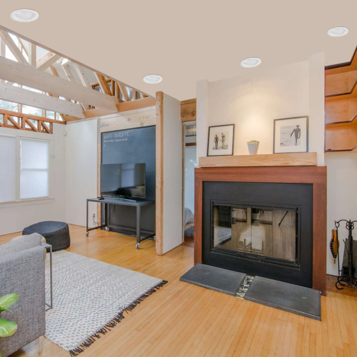 Globe Electric Ultra Slim Energy Star Frost White 4 In. W Metal LED Canless Recessed Downlight 9 W - Image 7