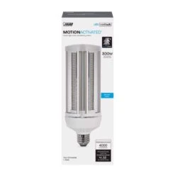 Feit LED Smart Cylinder E26 (Medium) LED Motion Activated Bulb Daylight 300 Watt Equivalence 1 Pk