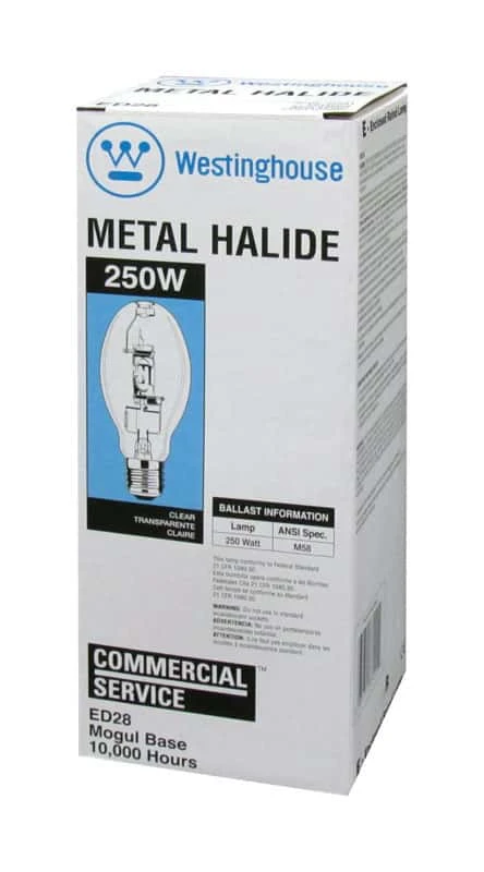Westinghouse 250 W ED28 HID Bulb 20,500 Lm Cool White Metal Halide 1 Pk - Image 2