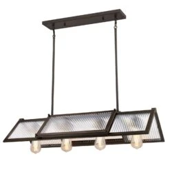 Westinghouse Finn Oil Rubbed Bronze 4 Lights Chandelier