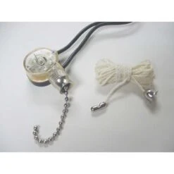 Gardner Bender 6 Amps Pull Chain Switch Silver 10 Pk