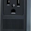 Leviton 50 Amps 250 V Black Outlet 6-50R 1 Pk