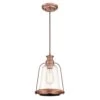 Westinghouse Brynn Washed Copper 1 Lights Mini Pendant Light