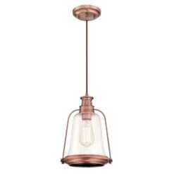 Westinghouse Brynn Washed Copper 1 Lights Mini Pendant Light
