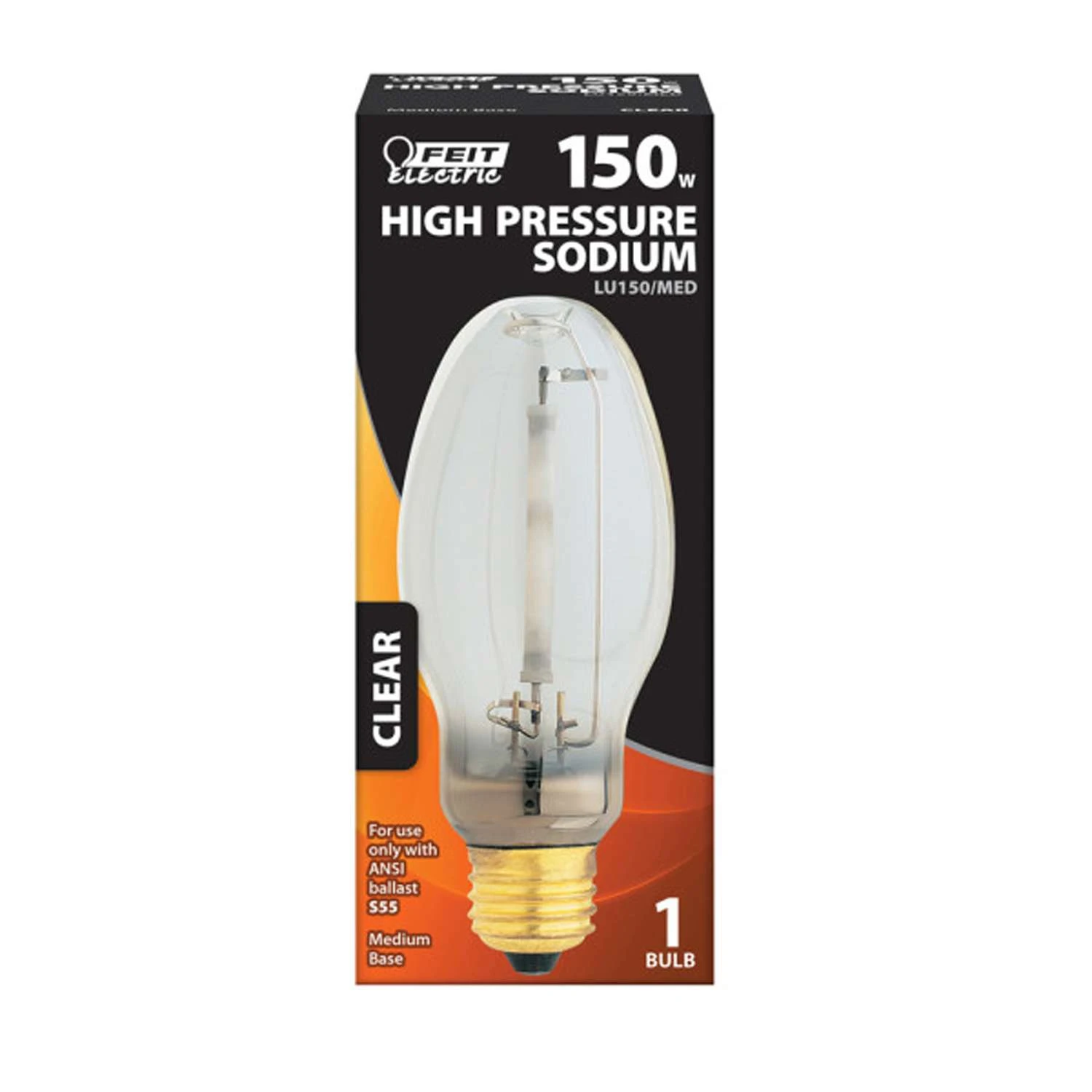 Feit 150 W ED17 HID Bulb 16,000 Lm White High Pressure Sodium 1 Pk