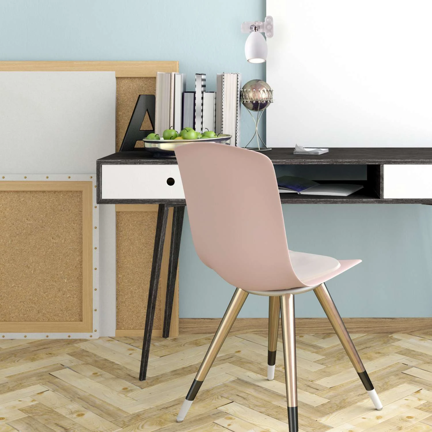 Newhouse Lighting Joe 4 In. White Mini Clip-On Lamp - Image 4