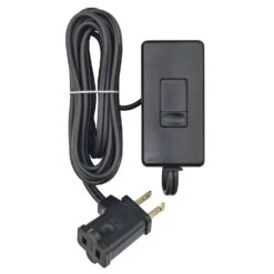 Leviton Black 300 W Tabletop Dimmer Slide Switch 1 Pk