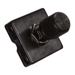 Jandorf 6 Amps Single Pole Rotary Appliance Switch Black 1 Pk