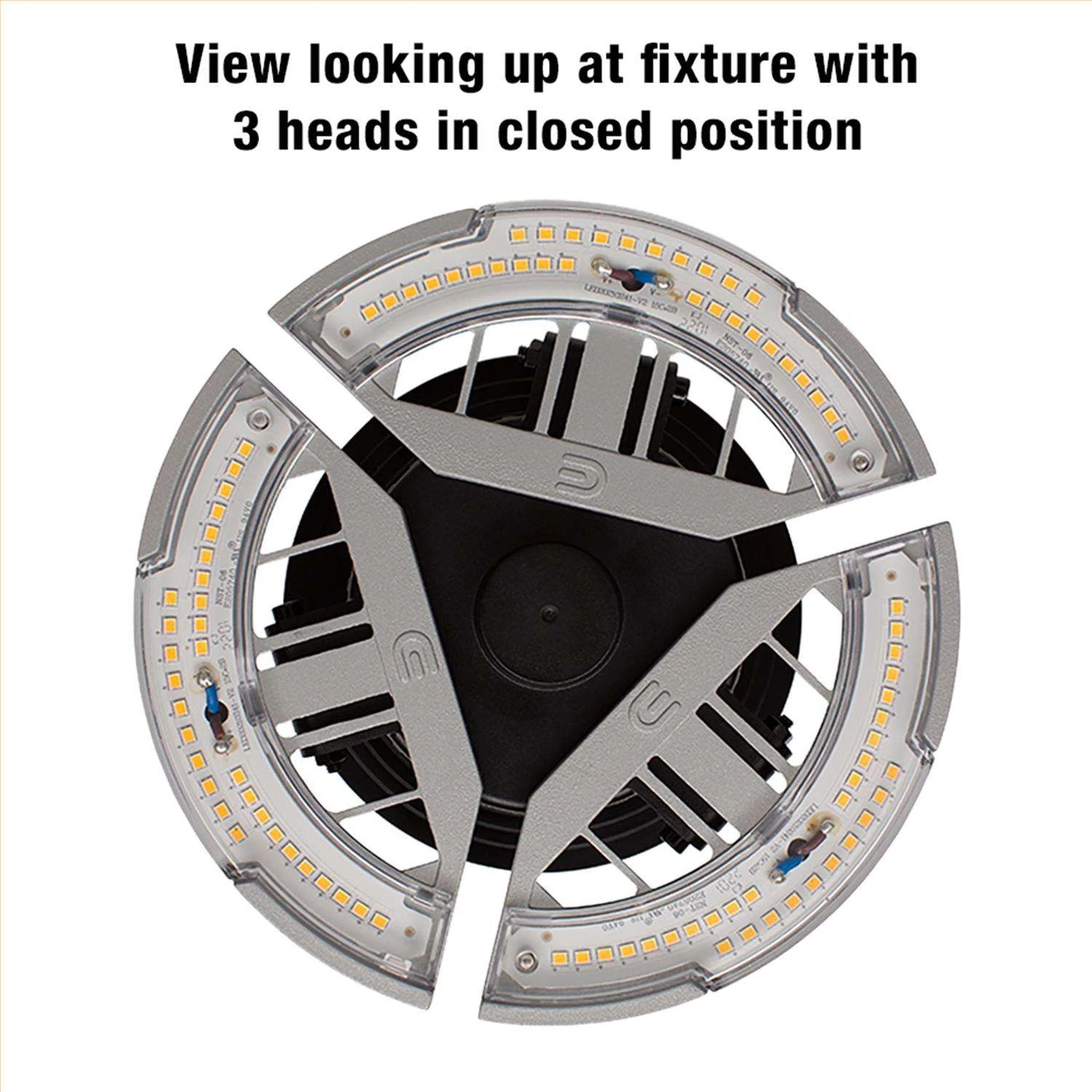 ETI 3-Panel Folding E26 (Medium) LED Bulb Bright White 40 Watt Equivalence 1 Pk - Image 9